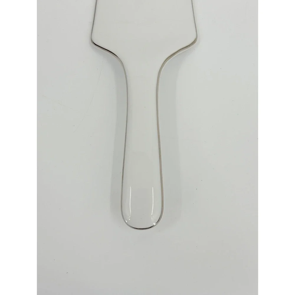 Pottery Barn Rudolph Reindeer Pie Cake Server Spatula Christmas Porcelain